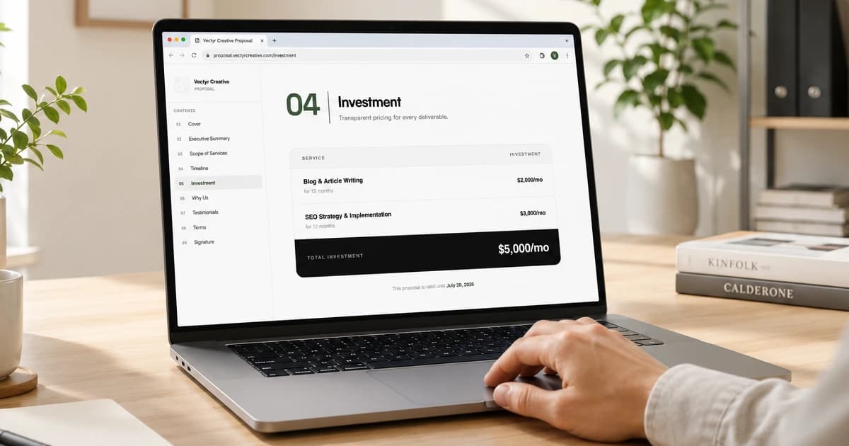Retainer Proposal: How to Write One (Free Template)